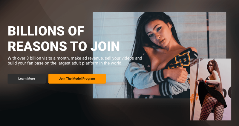 join Pornhub Model Program