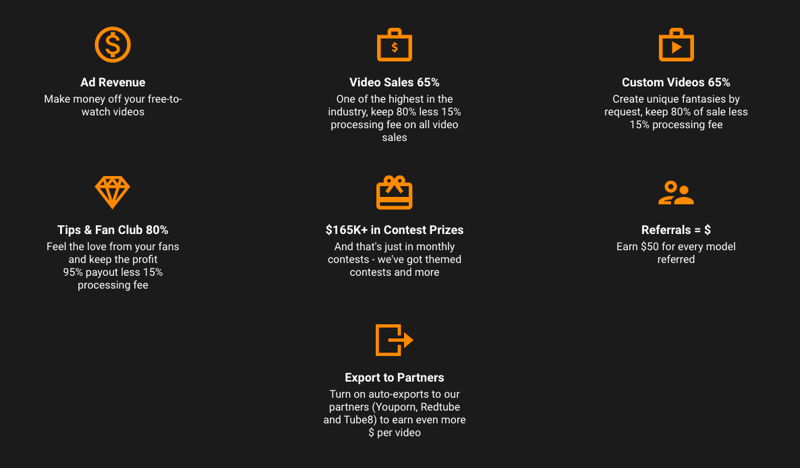 revenue mode of Pornhub